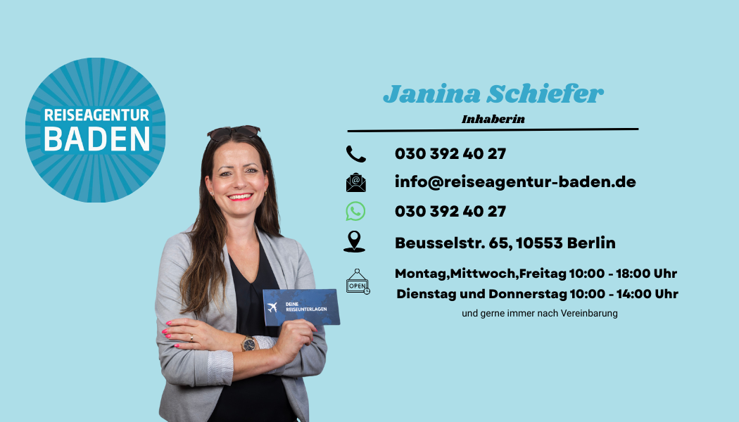 Janina Schiefer, Inhaberin der Reiseagentur Baden